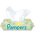 Pampers Natural Clean with Camomile Wet Wipes for Very Sensitive Skin for Kids 64 Pieces, Non-Fragrant