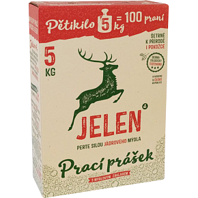Jelen laundry powder, 100 washes, 5 kg