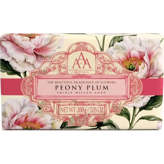 Somerset Toiletry Peony luxury three times ground toilet soap 200 g