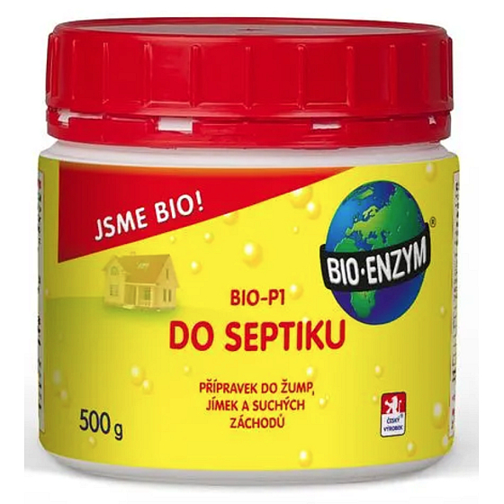 Bio-Enzyme Bio-P1 Biological Product for Septic Tanks, Cesspools, Dry Toilets 500 g for the Disposal of Organic Waste