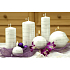 Lima Galaxy candle white cylinder 50 x 100 ml 1 piece