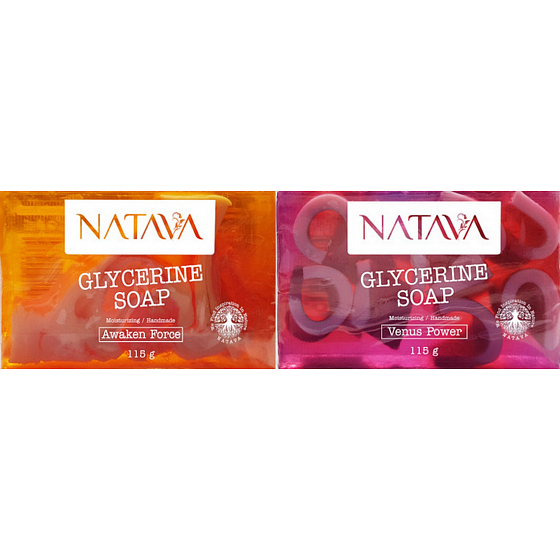 Natava natural glycerin soap 115 g various types