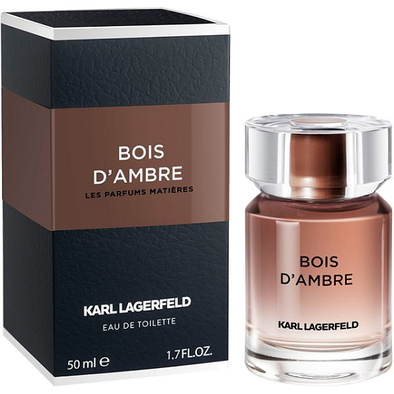 Karl Lagerfeld Bois d'Ambre Eau de Toilette for Men 50 ml