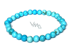 Tyrkenite bracelet elastic natural stone, bead 6 mm / 16-17 cm, stone of young people, looking for a life goal