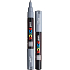 Posca Universal acrylic marker 0,7 - 1 mm Grey PC-1M