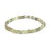 Garnet Tsavorite green facet bracelet elastic natural stone, ball 4,5 mm / 16 - 17 cm, gardener mascot