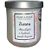 Heart & Home Fresh linen soy scented candle with the name Zuzana 110 g