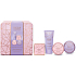 Baylis & Harding Jojoba, Vanilla and Almond shower cream 50 ml + hand cream 50 ml + solid soap 50 g + body butter 50 ml + tin box, cosmetic set for women