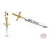 Charm Sterling Silver 925 Game of Thrones Arya Stark Sword Needle, Bracelet Pendant, Movie