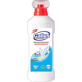 Gallus Washing Gel White, 57 doses, 2 l