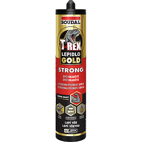 Soudal T-Rex Gold Strong mounting adhesive, 290 ml