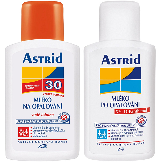 Astrid F30 Suntan lotion 200 ml + suntan lotion 200 ml