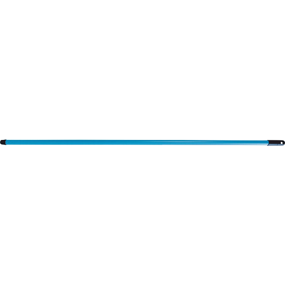 Spokar metal broom handle, fine thread, plastic coating, 120 cm