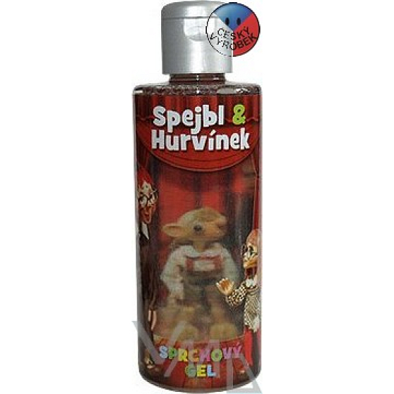 Bohemia Gifts Kids Spejbl and Hurvínek with the scent of watermelon shower gel 200 ml