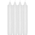 Lima Conical table candle white 20 x 120 mm 4 pieces
