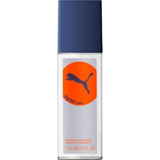 Puma Sync Man perfumed deodorant glass for men 75 ml