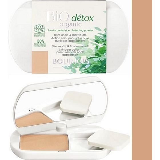 Bourjois Bio Détox Organic Perfecting Powder compact powder 55 Beige Foncé 9 g