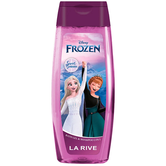 Disney Frozen Sweet Banana 2-in-1 Shampoo and Bath Milk for Kids 250 ml