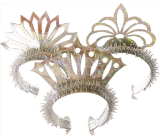 Headband for princesses in a package of 6 pieces