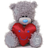 Me to You Teddy bear with a heart 14.5 m