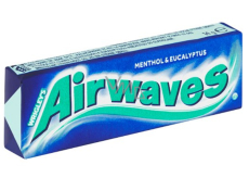 Wrigleys Airwaves Menthol & Eucalyptus gum dragees 10 pieces, 14 g