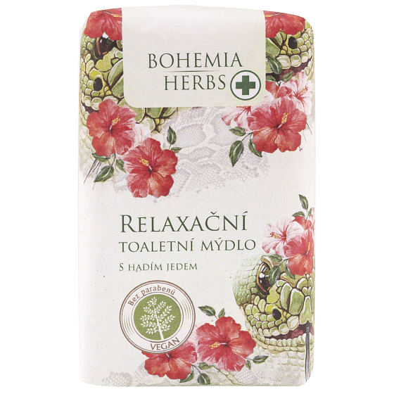 Bohemia Gifts Snake venom relaxing toilet soap 100 g