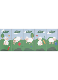 These Kids Sheep hygienic tissues made from pure cellulose 3-ply 10 x 10 pieces