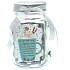 EP Line Christmas socks in a 450 ml glass