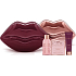 Baylis & Harding Cranberry Martini toilet soap 40 g + shower cream 30 ml + lip gloss + tin can in burgundy / copper color, cosmetic set