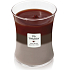 WoodWick Trilogy Forest Retreat - Forest Escape scented candle with wooden wick and lid glass medium 275 g