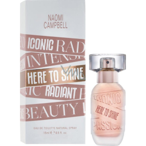 Naomi Campbell Here To Shine Eau de Toilette for women 15 ml