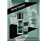 Bruno Banani Made parfémovaný deodorant sklo pro muže 75 ml + sprchový gel 50 ml, kosmetická sada pro muže