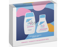 SebaMed Baby Extra gentle washing emulsion 200 ml + gentle washing shampoo 150 ml, cosmetic set for children