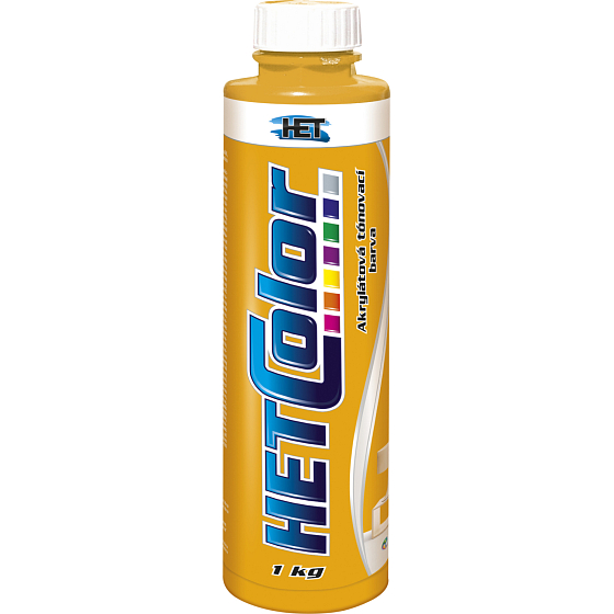 Het Hetcolor paint tinting color, 0630 light yellow, 1 kg