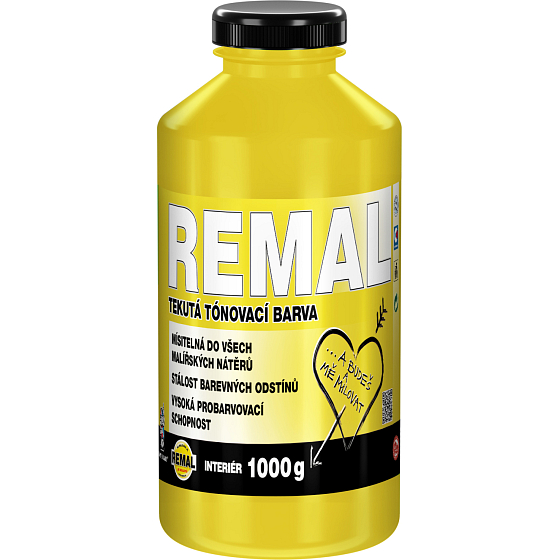 REMAL tinting color, 0600 yellow, 1 kg
