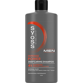 Syoss Men Power shampoo for normal hair, 440 ml
