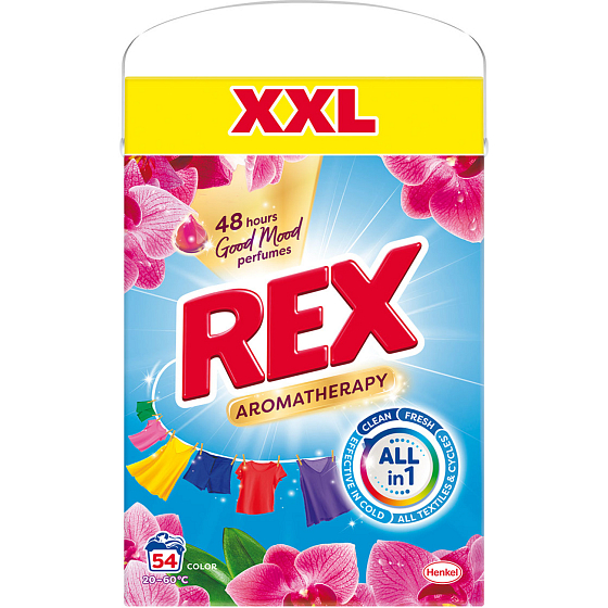 Rex Aromatherapy Orchid laundry powder, 54 washes