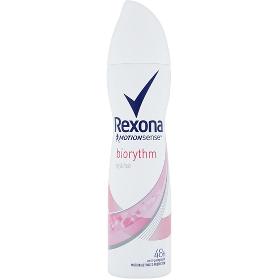 Rexona Dry Biorythm antiperspirant deodorant spray for women 150 ml