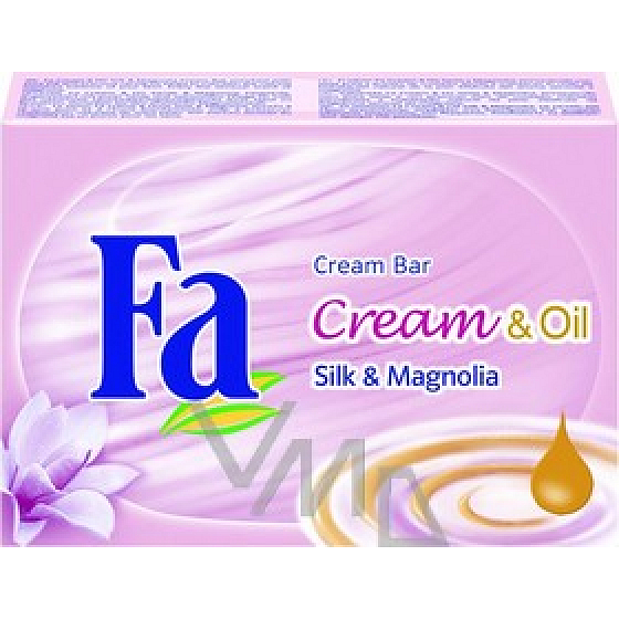 Fa Cream & Oil Silk and Magnolia solid toilet soap 100 g