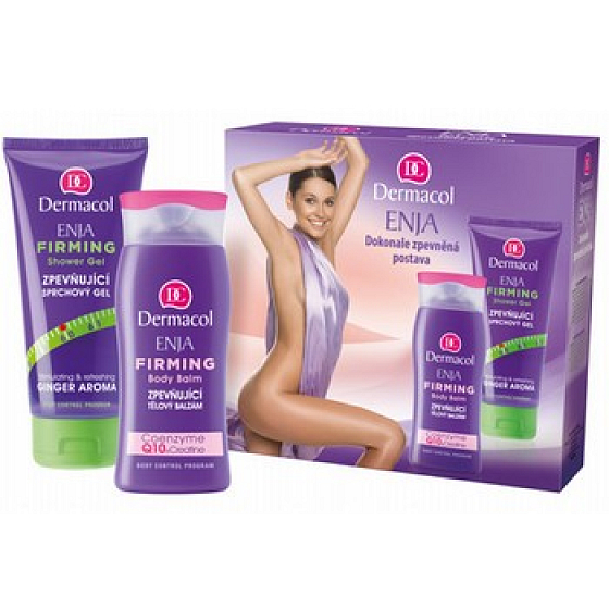 Dermacol Enja Firmed figure firming shower gel + body balm, cosmetic set