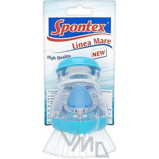 Spontex Linea Mare dishwasher brush with dispenser 1 piece