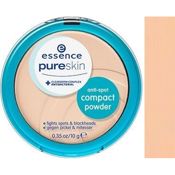 Essence Pure Skin Anti-Spot Compact Powder 01 Beige 10 g