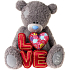 Me to You Teddy bear with letters Love 50 cm