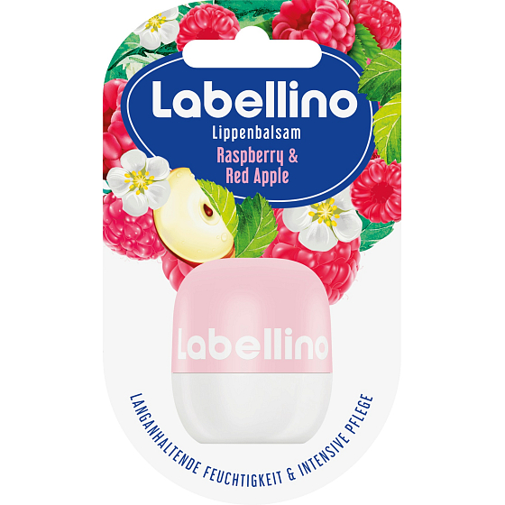 Labello Labellino Raspberry & Red Apple caring lip balm 7 g