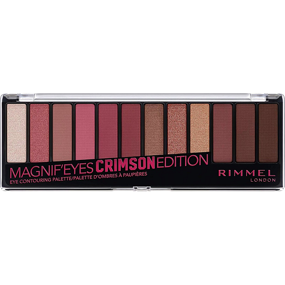 Rimmel London Magnifeyes Eyeshadow Palette 007 Crimson Edition 14.16 g