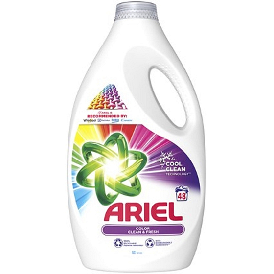 Ariel Color liquid washing gel for coloured clothes 48 doses 2,4 l