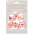 Egg shrink decoration, red motif 12 pieces