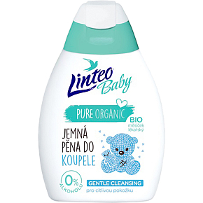 Linteo Baby Pure Organic Gentle Bath Foam, 250 ml