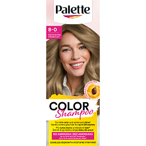 Palette Color Shampoo hair dye 8-0 Medium blonde, 50 ml Palette Color Shampoo hair dye 8-0 Medium blonde, 50 ml