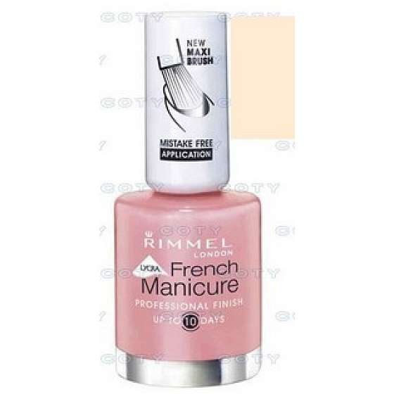 Rimmel London Lycra For nail polish French manicure 470 French Ivory 12 ml